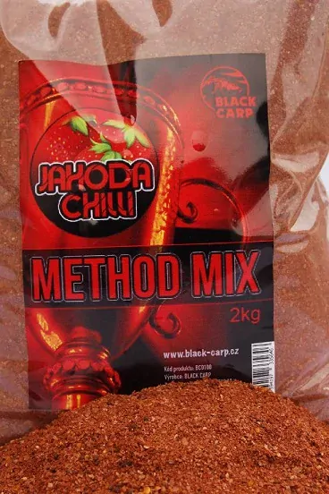 Black Carp Method Mix 2kg - Jahoda/Chilli
