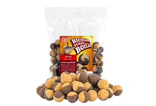Benzar Mix Turbo Bicolor Boilie 250g 16mm - Ryba-švestka