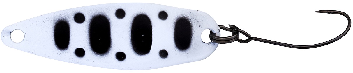 Illex Native Spoon 7g White&Black Yamame