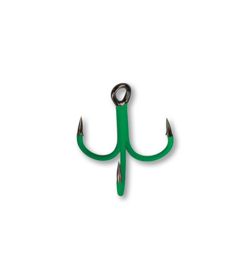 Madcat Trojháček A-Static Treble 6X Hooks 4ks Vel. 2/0