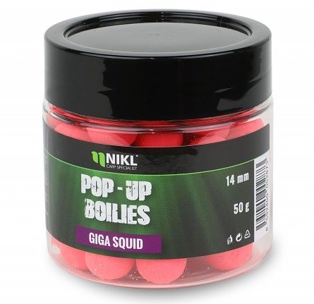 Nikl Plovoucí Boilies Giga Squid 50g 14mm