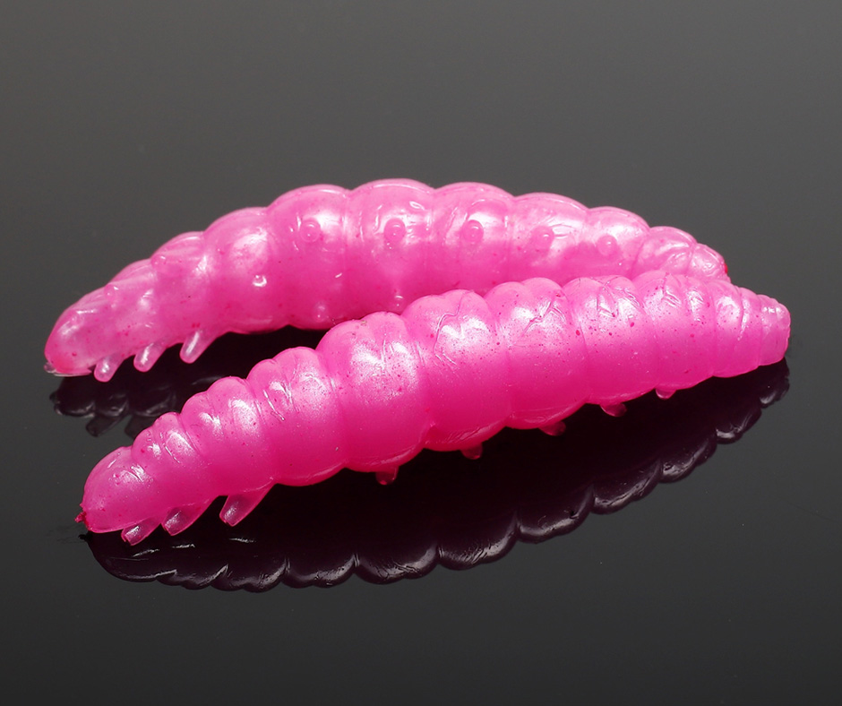 LIBRA LURES Larva 35 – Pink Pearl (Cheese) – 12ks/bal