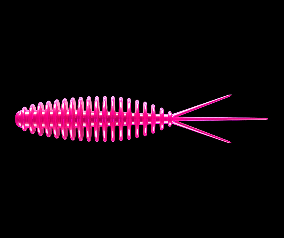 LIBRA LURES Turbo Worm 35 Hot Pink 019 (Cheese) – 15ks/bal