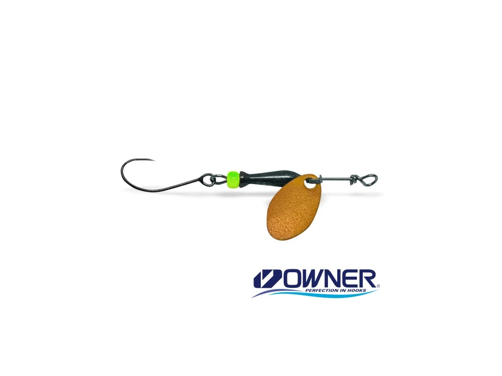 Třpytka Classic Barbless vel.2 - Orange Black/Chartreuse body