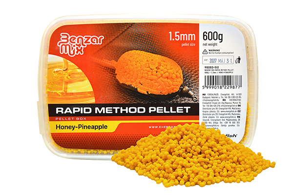 Benzar Mix Rapid Method Pellet 600g 1,5mm - Med-ananas
