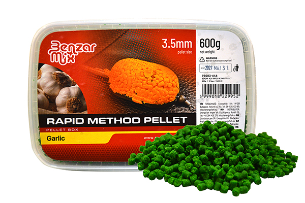 Benzar Mix Rapid Method Pellet 600g 3,5mm - Česnek