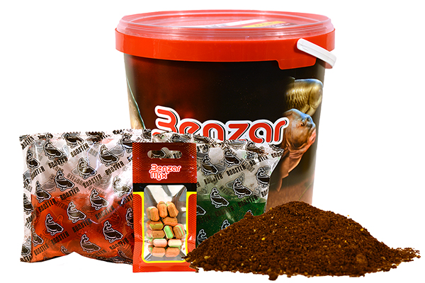 Benzar Mix Krmítková Směs Instnt Groundbait Mix 3 kg + Nástrahy - Method
