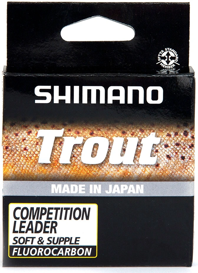 Shimano Line Trout Competition Fluoro 50m 0,14mm 1,29kg Grey