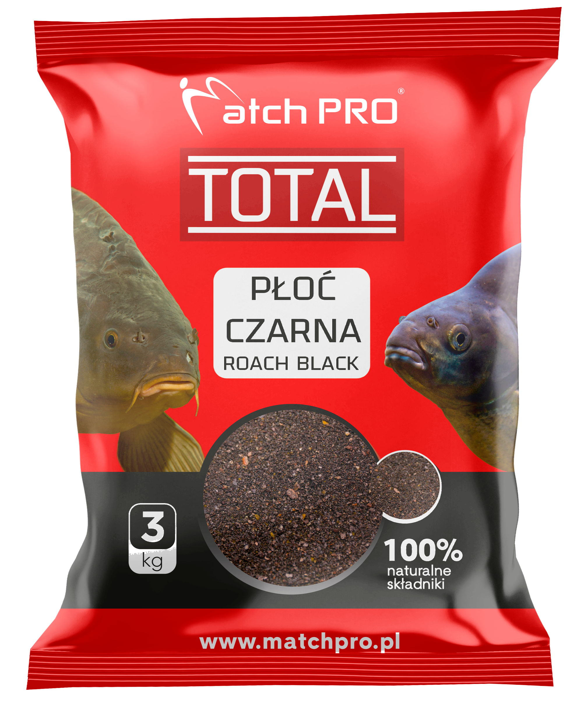 MatchPro TOTAL 3kg Černá Plotice