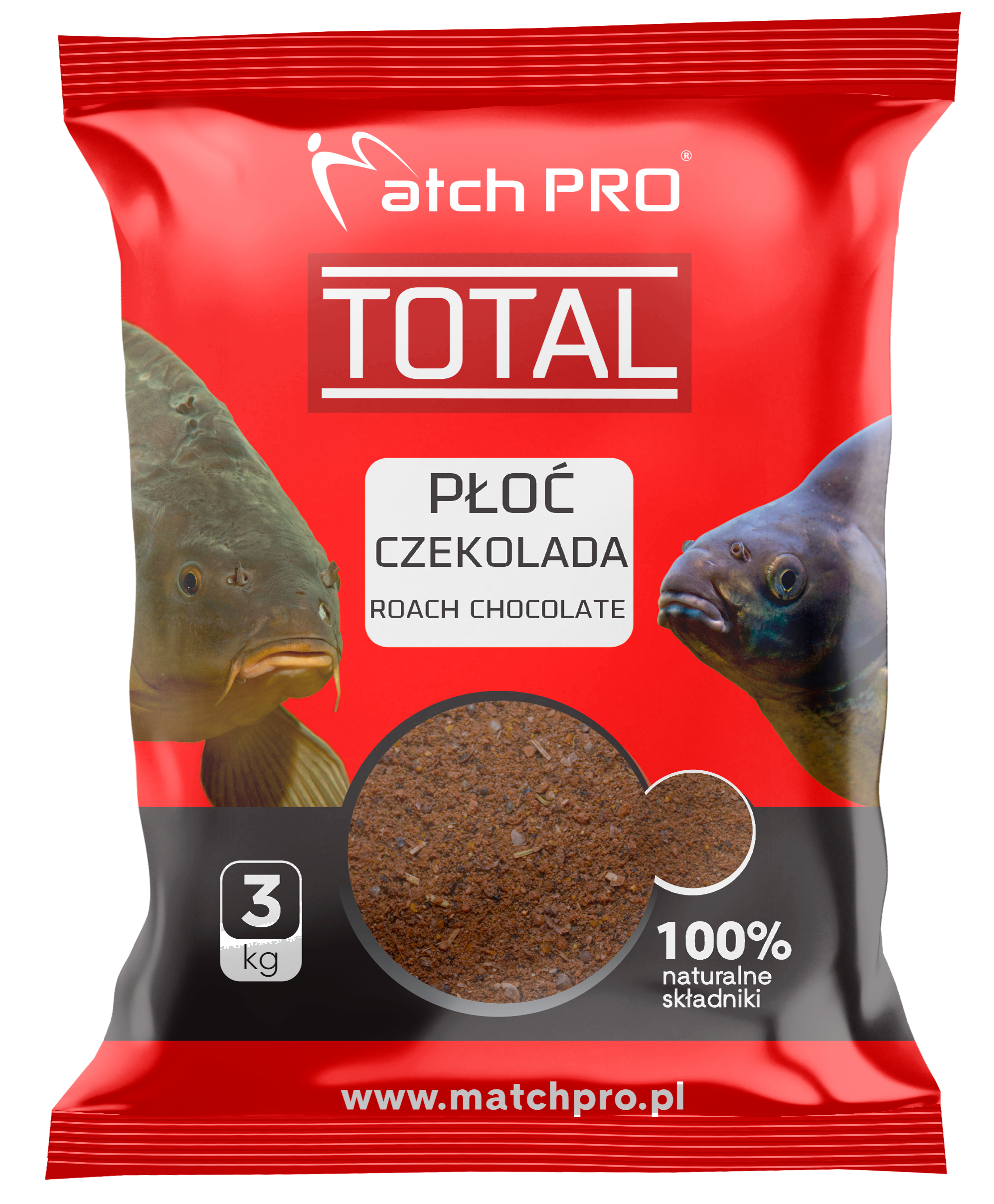 MatchPro TOTAL 3kg Plotice Čokoláda