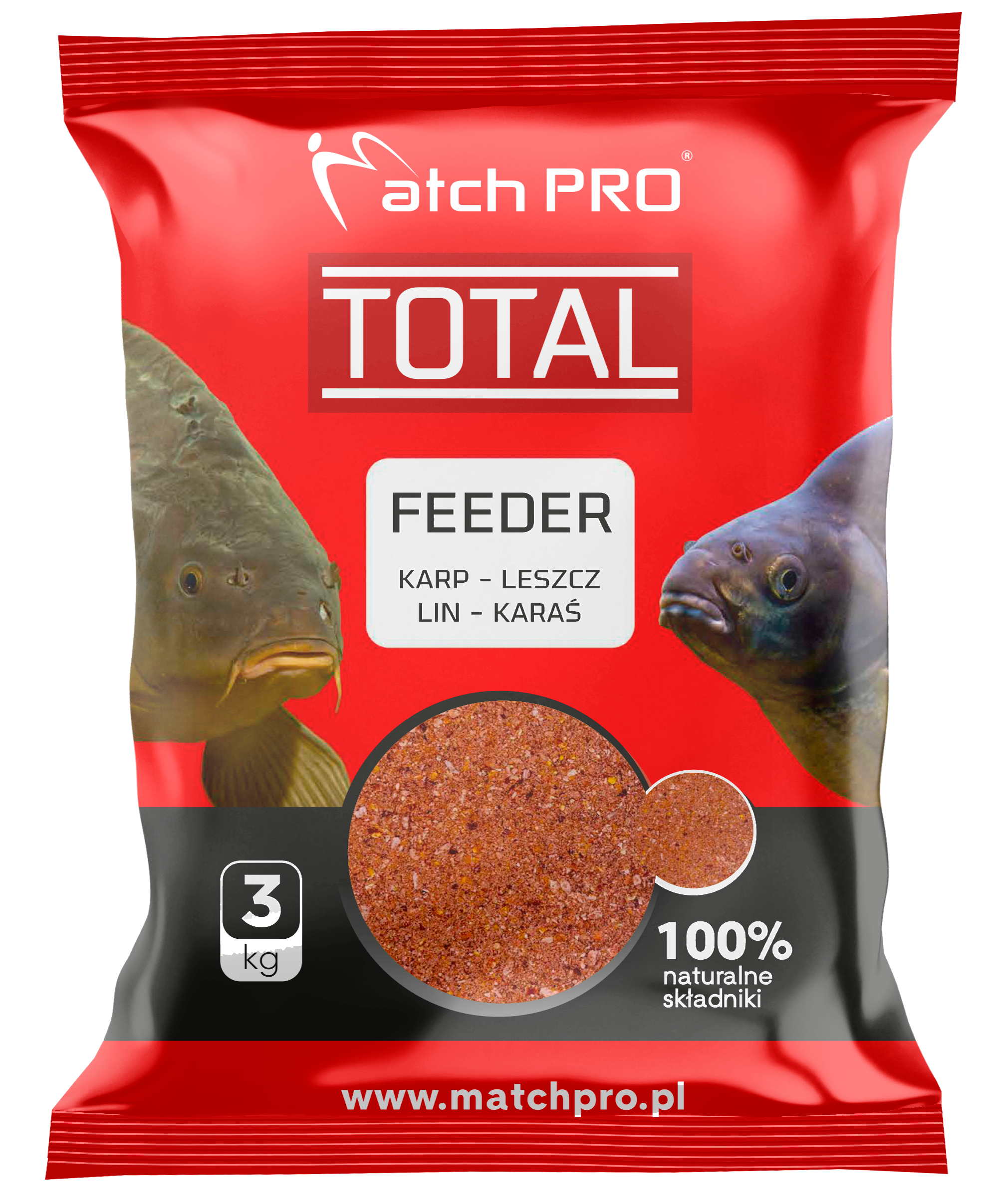 MatchPro TOTAL 3kg Feeder, Kapr, Cejn, Lín