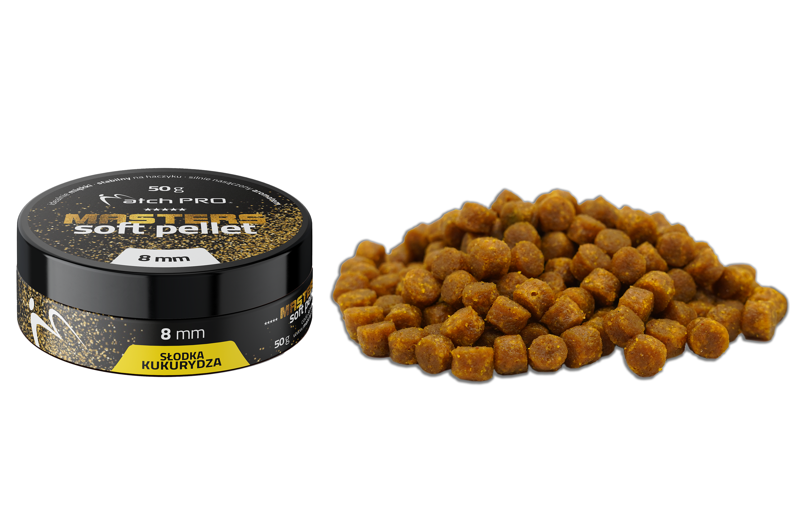 MatchPro Masters Soft Pellet 8mm 50g - Kukuřice