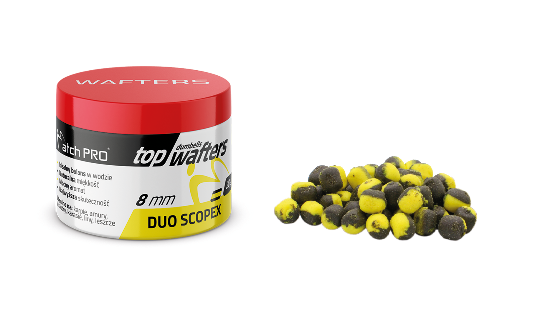 MatchPro Top Dumbells Wafters Duo 8mm 25g - Scopex