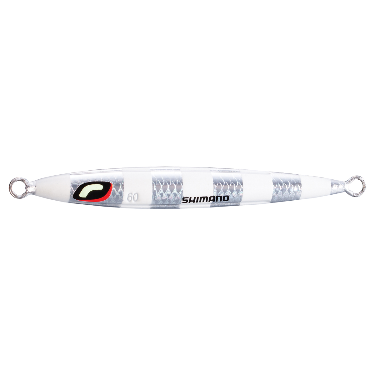Shimano Pilker Stinger Butterfly Pebble Light 9,2cm 40gr - Zebra
