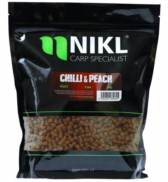 Nikl Pelety Chilli & Peach 1kg 3mm