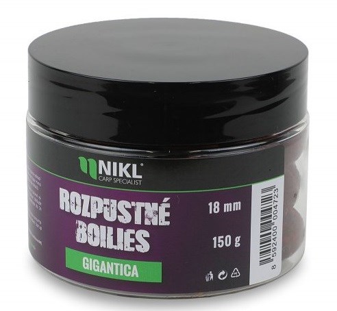 Nikl Rozpustné Boilies Gigantica 150g 24mm