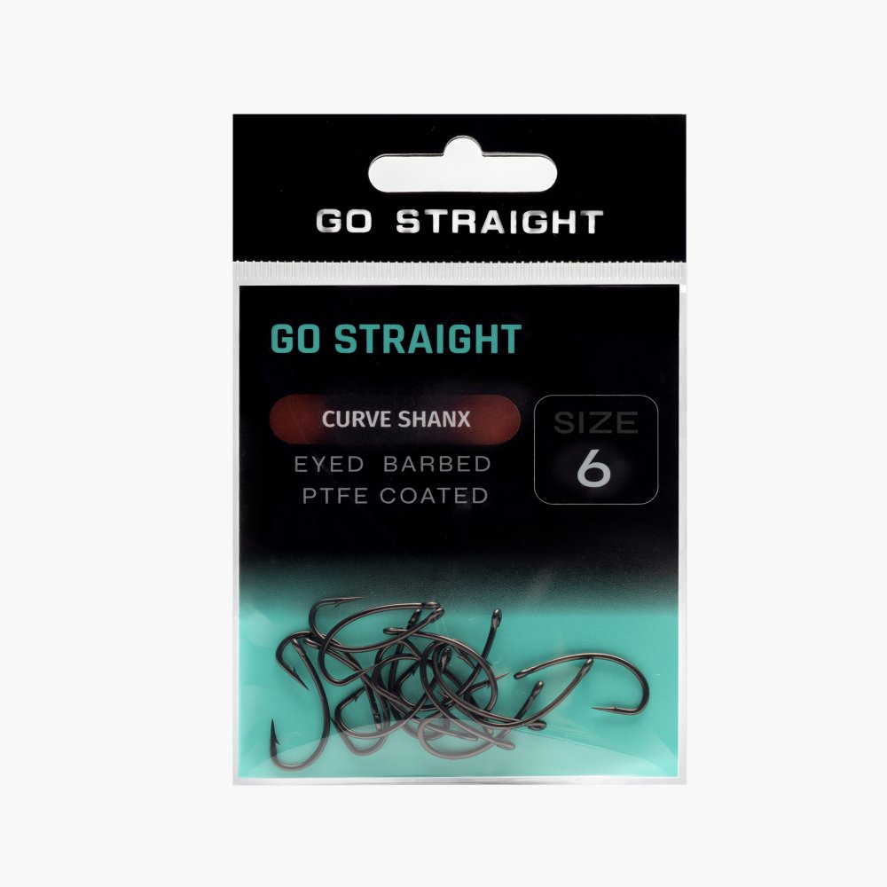 Háček Go Straight - Curve Shanx S protihrotem 15ks Vel.4
