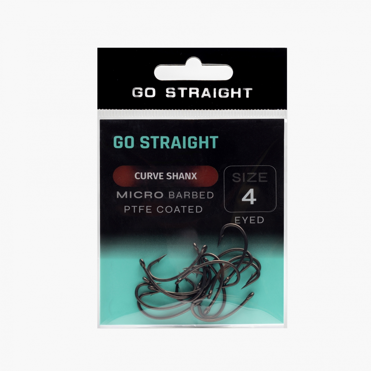 Háček Go Straight - Curve Shanx S micro protihrotem 15ks Vel.6