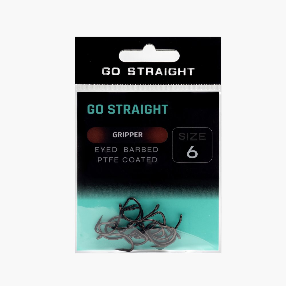 Háček Go Straight - Gripper S protihrotem 15ks Vel.8