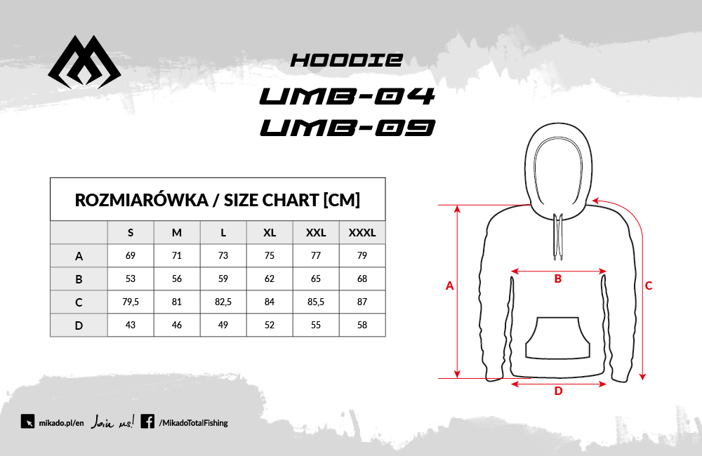 Mikado Mikina Cage Hoodie Vel. XXXL