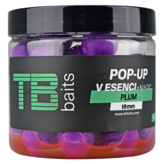 TB Baits Plovoucí Boilie Pop-Up Plum + NHDC 65g 16mm
