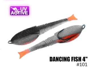Pěnová nástraha Dancing Fish 10cm 1ks - 101