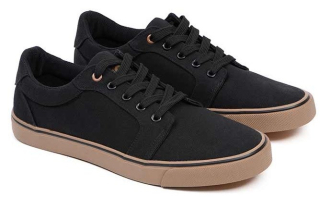 Fox Boty Black Canvas Shoe vel. 43
