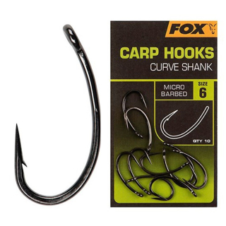 Fox Háčky Curve Shank 10 ks Vel. 2
