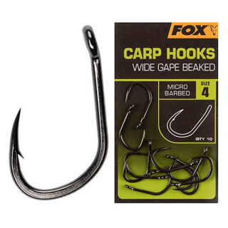Fox Háčky Wide Gape Beaked 10 ks Vel. 2