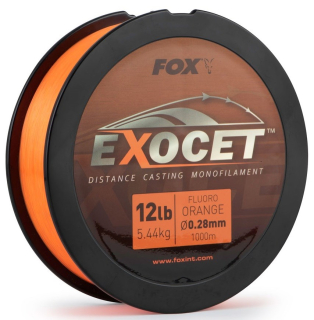 Fox Vlasec Exocet Fluoro Orange Mono 1000m 0,28mm 6,35kg