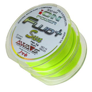 Vlasec AWA-S Ion Power Fluo+ Sun - 2X300m/600m 0,261mm 8,95kg