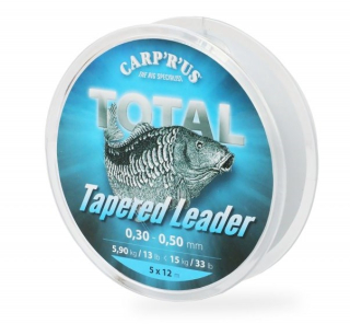 Carp ´R´ Us Ujímaný Šokový Vlasec Total Tapered Line 0,28 - 0,50mm