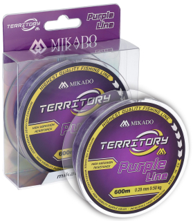 Vlasec Mikado Territory Carp 600m 0,28mm 9,50kg- Purple