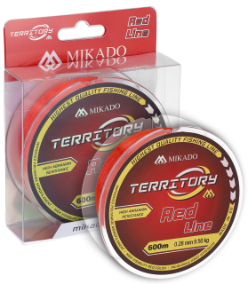 Vlasec Mikado Territory Carp 600m 0,26mm 8,50kg - Red