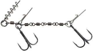 Mikado Jaws Double Evo Stinger 1ks 25kg Trojháček Vel. 1/0