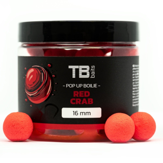 TB Baits Plovoucí Boilie Pop-Up Red Crab + NHDC 65 g 12mm