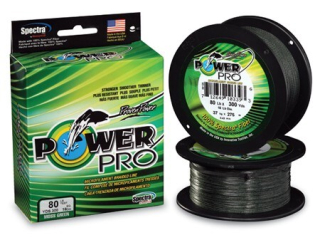 Power Pro Splétaná Šňůra 0,10mm 5kg 135m - Moss Green