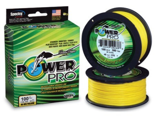 Power Pro Splétaná Šňůra 0,10mm 5kg 135m - Hi-Vis Yellow