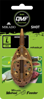Krmítko Mikado Shot Q.M.F Systém L 20g 1ks