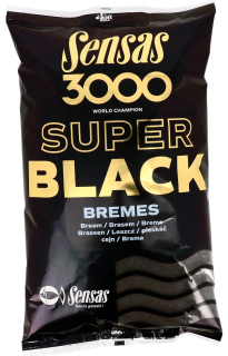 Sensas 3000 Super Black (Cejn-černý) 1kg