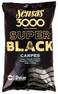 Sensas 3000 Super Black (Kapr-černý) 1kg