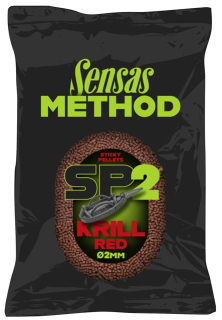 Sensas Pelety Sticky Krill 650g 2mm