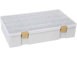 Westin Krabička W3 Tackle Box Grey/Clear 36 x 22,5 x 8 cm
