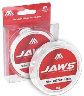 Vlasec Mikado Jaws Super Soft 0,122mm 1,95kg - Clear