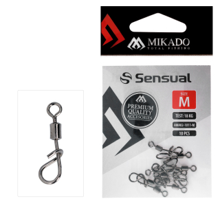 Mikado Obratlík s karabinkou 10ks 18kg Vel. M