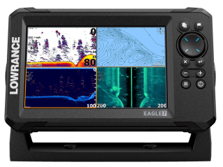 Lowrance Echolot Eagle 7 Se Sondou Splitshot HD