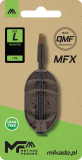 Krmítko Mikado MFX Q.M.F Systém L 15g 1ks