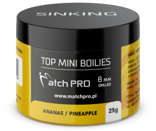 MatchPro Top Mini Boilie 8mm 25g - Ananas