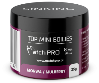 MatchPro Top Mini Boilie 8mm 25g - Moruše