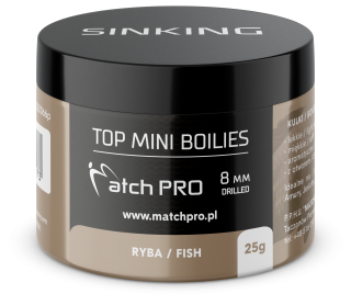MatchPro Top Mini Boilie 8mm 25g - Ryba